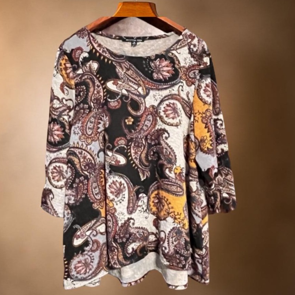 Zac & Rachel tunic multi colored size 1X